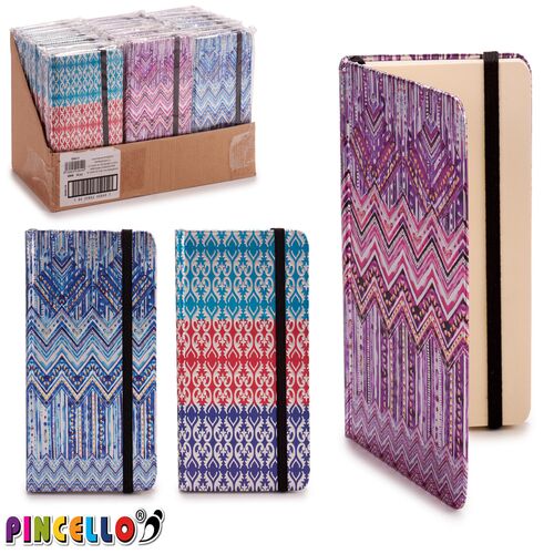 Σημειωματάριο με γραμμές και χρωματιστό εξώφυλλο σε 3 αποχρώσεις