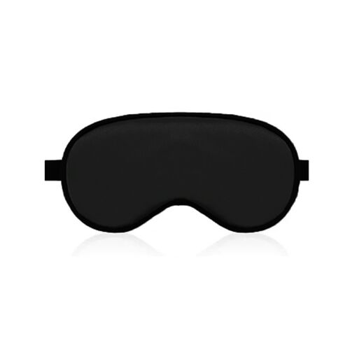 Μάσκα ύπνου σατινέ σε γκρι χρώμα 20x10cm