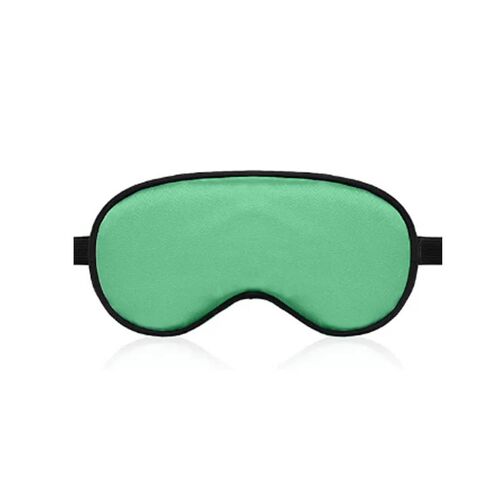 Μάσκα ύπνου σατινέ σε γκρι χρώμα 20x10cm