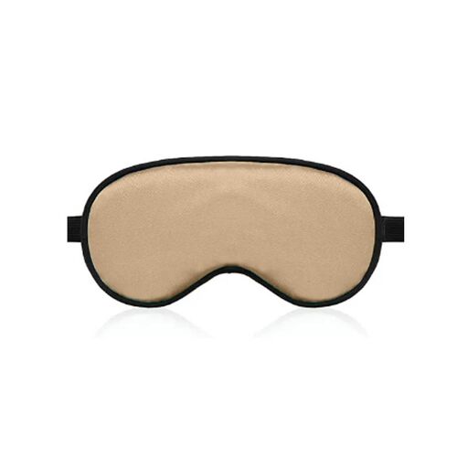 Μάσκα ύπνου σατινέ σε γκρι χρώμα 20x10cm
