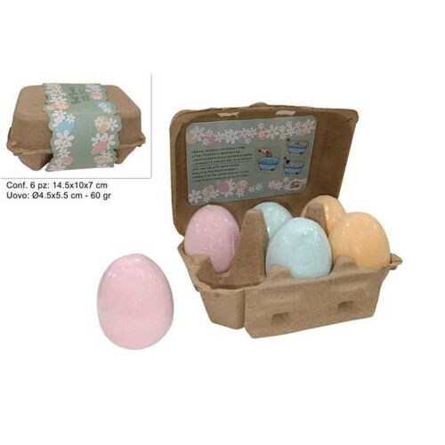 Bath bombs σε σχήμα αυγού για το μπάνιο 6 τεμάχια - 60gr