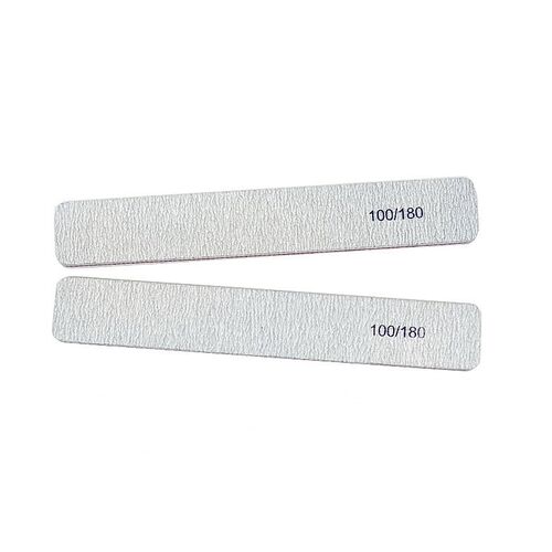 Λίμα νυχιών Ασημί 100/180 17.5x3cm 2pcs