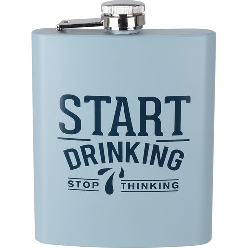 Φλασκί από ανοξείδωτο ατσάλι 207ml σε λαδί χρώμα