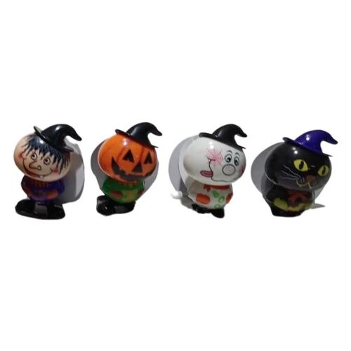 Κινούμενες φιγούρες Halloween σε 4 σχέδια 8cm