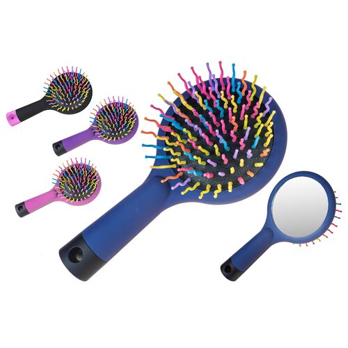 Beautifly Beautifly Βούρτσα μαλλιών στρόγγυλη με καθρέφτη