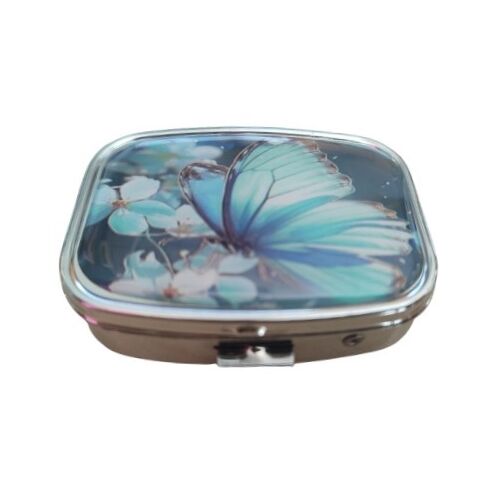 Μεταλλικό κουτάκι για χάπια 6x4cm