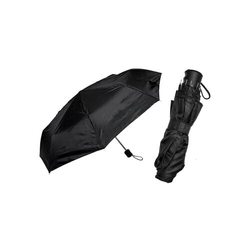Ομπρέλα σπαστή σε μαύρο χρώμα