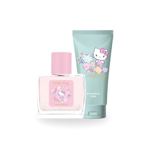Hello Kitty Σετ δώρου Delicate Flower Eau de Parfum 50ml & Αφρόλουτρο 100ml