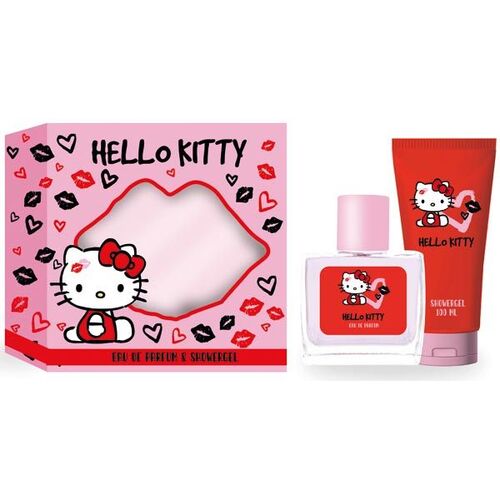 Hello Kitty Gp Kisses Σετ δώρου αφρόλουτρο 50ml και άρωμα 100ml