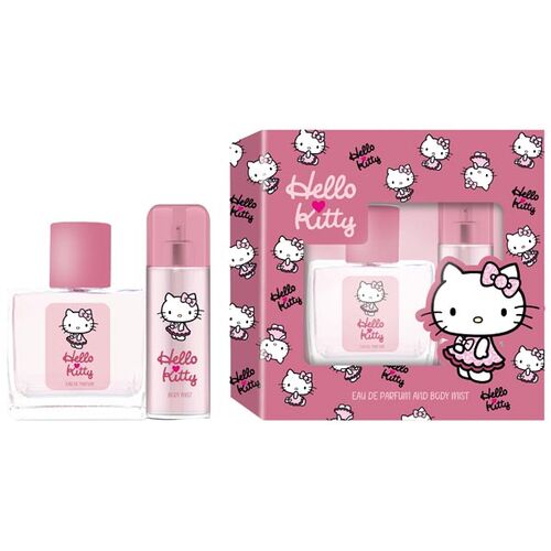 Hello Kitty Gp  Sweet Leopard Pink Σετ δώρου αφρόλουτρο 50ml και άρωμα 100ml