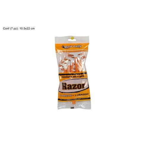 Ξυραφάκια με μονή λάμα 6+1 δώρο