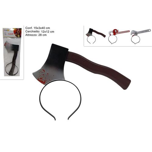 Αποκριάτικη στέκα τσεκούρι με αίμα