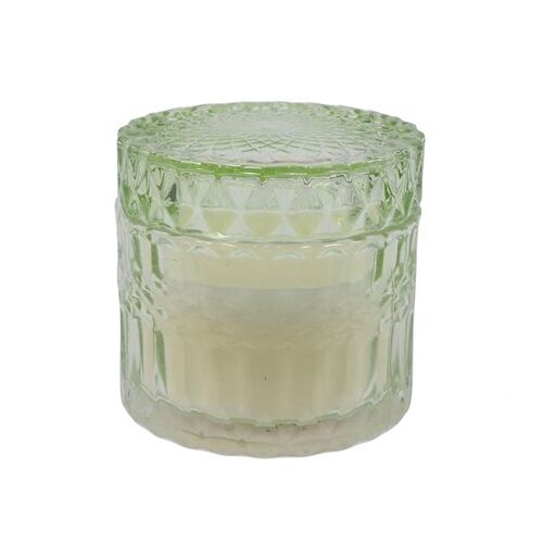 Αρωματικό κερί σε γυάλινο βάζο 160gr σε 4 χρώματα