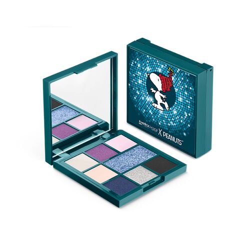 Bella Oggi Snoopy Collection Eyeshadow Palette X Peanuts Small - Blue
