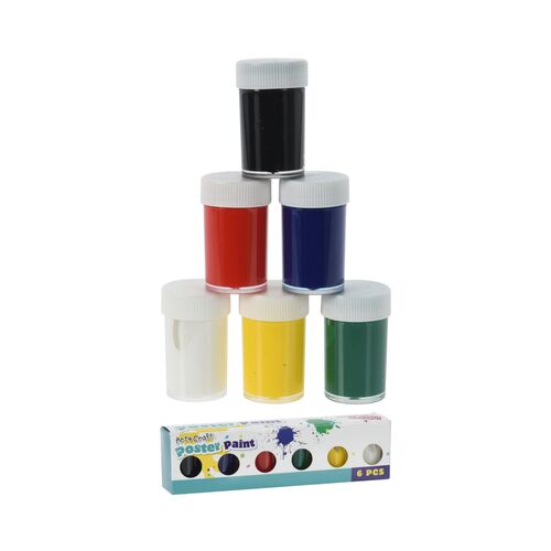 Μπογιά ζωγραφικής σε 6 χρώματα 20ml