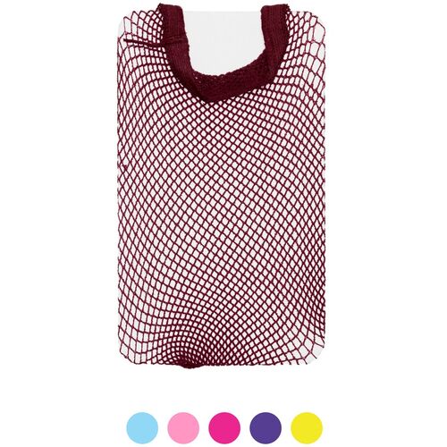 Διχτάκι μαλλιών προσαρμοστό σε βυσσινί χρώμα