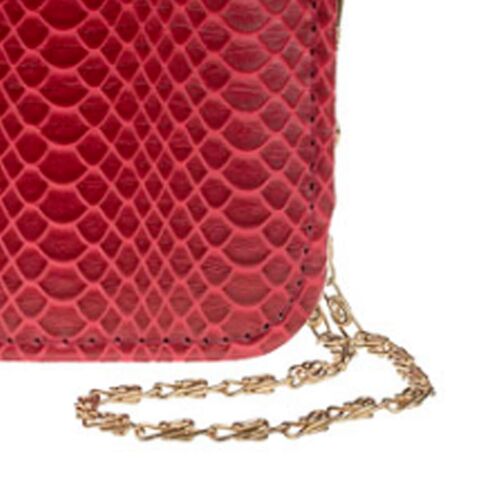 Πορτοφόλι γυναικείο Croco κόκκινο 21x10x2.5cm