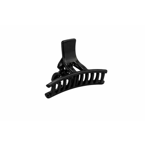 Κλάμερ σε μαύρο και ταρταρούγα 6cm