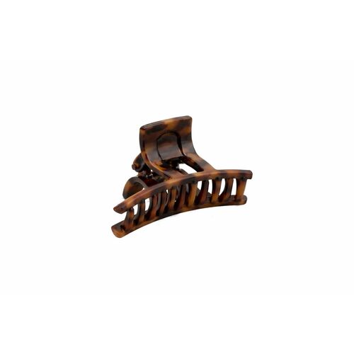 Κλάμερ σε μαύρο και ταρταρούγα 6cm