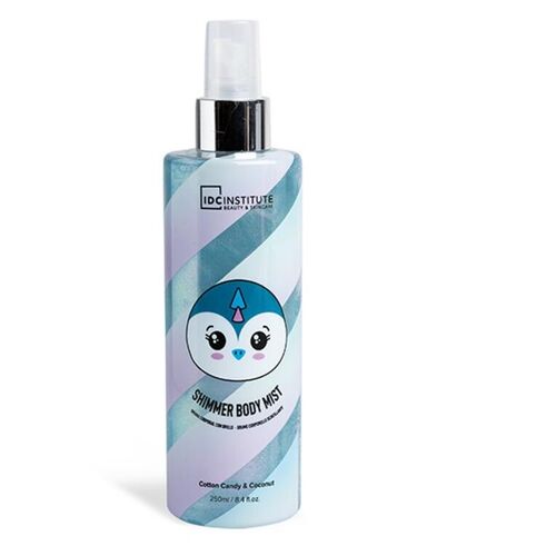 IDC Institute Penguin Shimmer Body Mist Spray Cotton Candy & Coconut 250ml