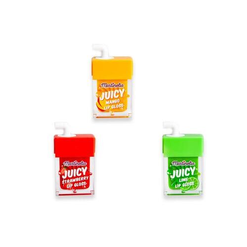 Martinelia Juicy Lip Gloss Με Πινελάκι Lime 8ml