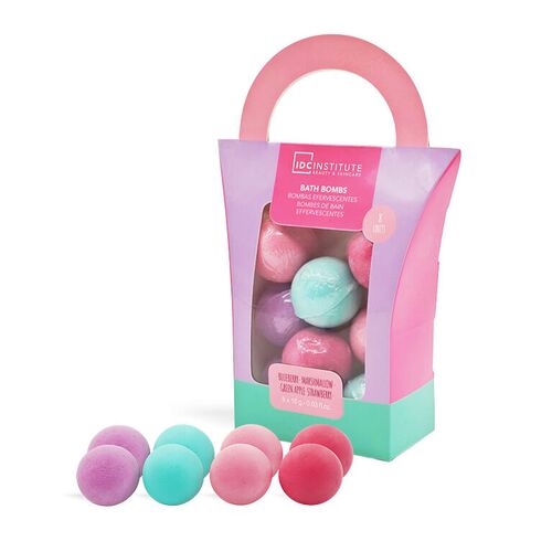 IDC Institute Σετ Μπάλες Άλατα Μπάνιου Smoothie Time 8x15gr