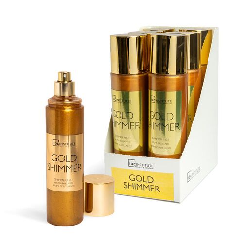 IDC Institute Gold Shimmer Body Mist Αρωματικό Σπρέι Σώματος με Shimmer 150ml