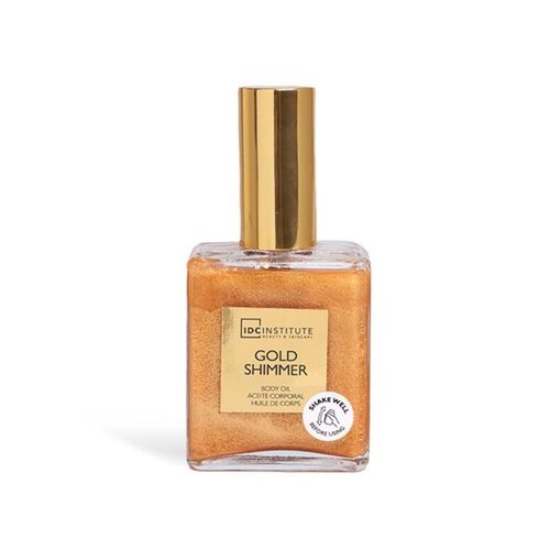 IDC Institute Gold Shimmer Body Oil Με Μπρονζέ Shimmer 50ml