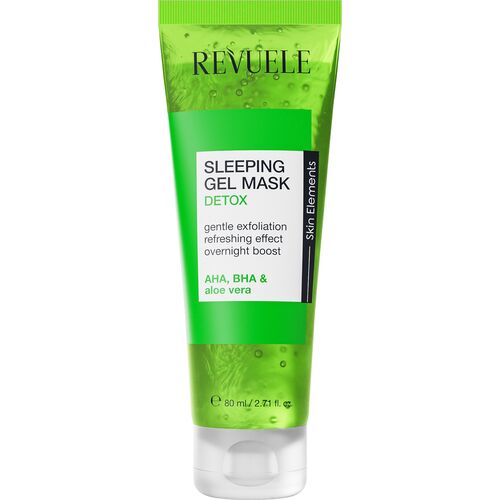 Revuele Sleeping Gel Mask Detox 80ml - Green