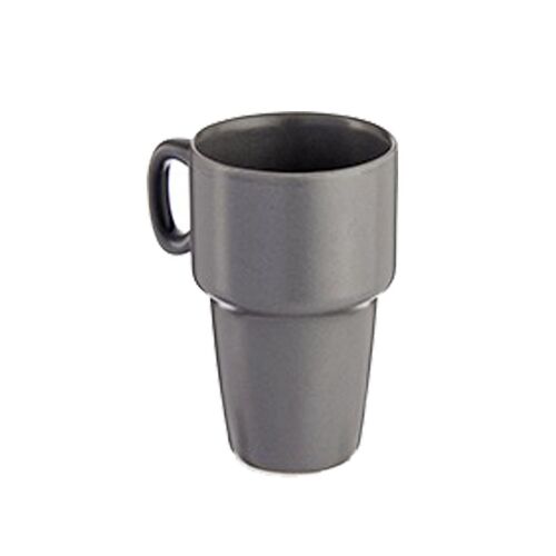 Κούπα γκρι πορσελάνινη χωρητικότητας 240ml