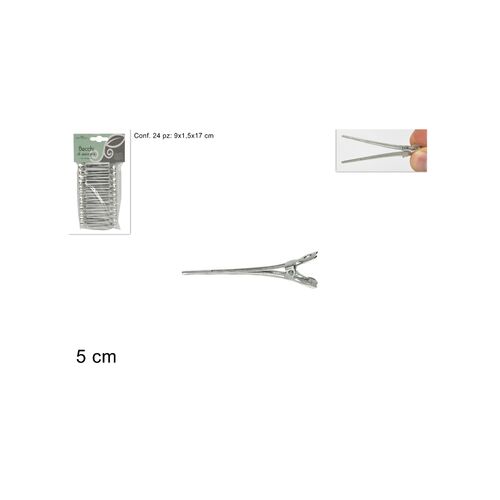 Μεταλλικά πιαστράκια σετ 24τμχ 5cm