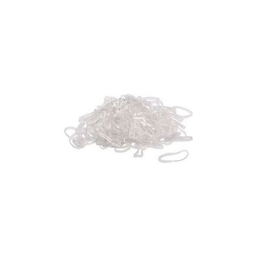 Λαστιχάκια μαλλιών διάφανα σετ 3 μεγέθη 30gr