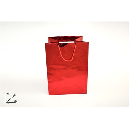 Χριστουγεννιάτικη σακούλα για panettone 35x26x26cm