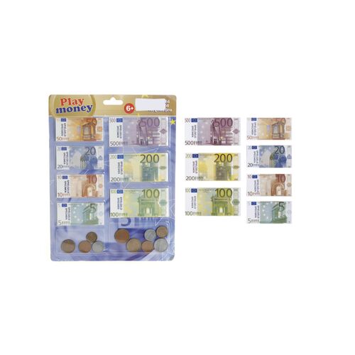 Παιχνίδι σετ νομισμάτων & χαρτονομισμάτων ευρώ