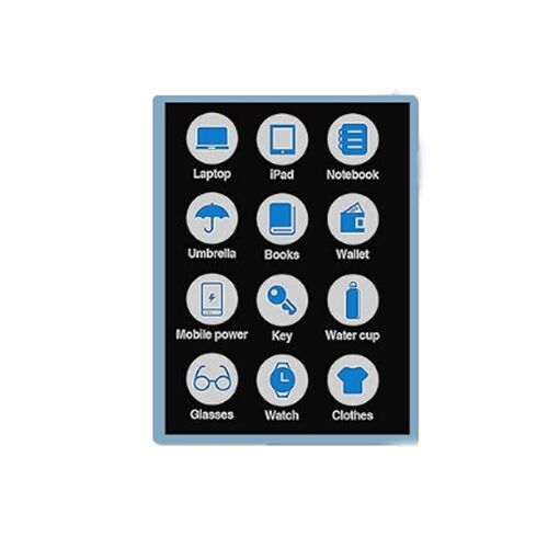 Τσάντα σακίδιο για laptop & tablet & USB με 3 θήκες σε μπορντώ χρώμα 26x13x39cm