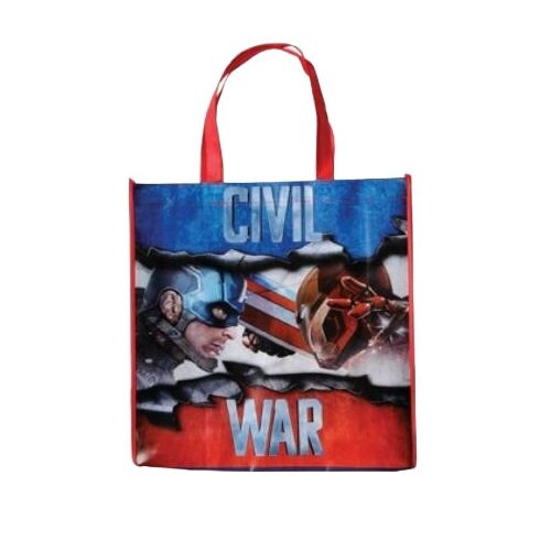 Τσάντα για ψώνια Captain America 38x38cm