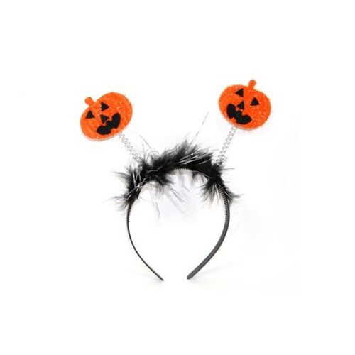 Στέκα μαλλιών Halloween με κολοκύθες 21x20cm