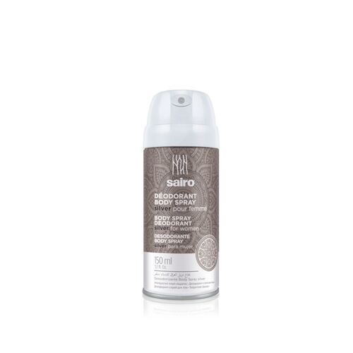 Sairo Αποσμητικό σπρέι σώματος γυναικείο 150ml - Silver