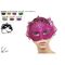 Αποκριάτικη μάσκα βενετσιάνικη με glitter σε διάφορα χρώματα.