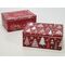Χριστουγεννιάτικο κουτί μεταλλικό σε ορθογώνιο σχήμα 22cm σε 2 σχέδια