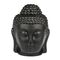Κεραμική Συσκευή για αιθέρια έλαια μεγάλος Βούδας σε μαύρο χρώμα 12x8cm