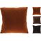 Διακοσμητικό μαξιλάρι από μπουκλε ύφασμα σε ταμπά χρώμα 45x45cm