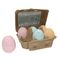 Bath bombs σε σχήμα αυγού για το μπάνιο 6 τεμάχια - 60gr
